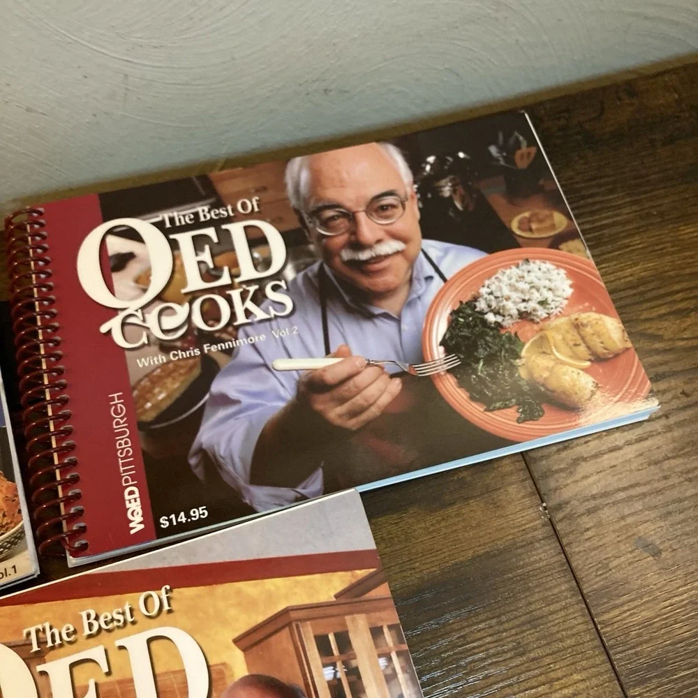 Best of QED Cooks 1 2 3 Complete Set Chris Fennimore WQED Cookbook Recipe‎ PBS
